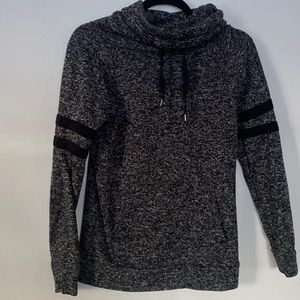 Cowl Neck size small sweater w/ front pocket